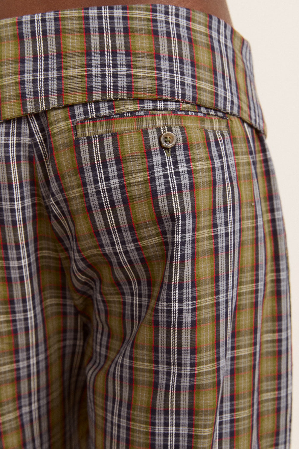 Damson Madder fia trousers - multi check