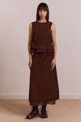 Damson Madder ailani blouse - choc