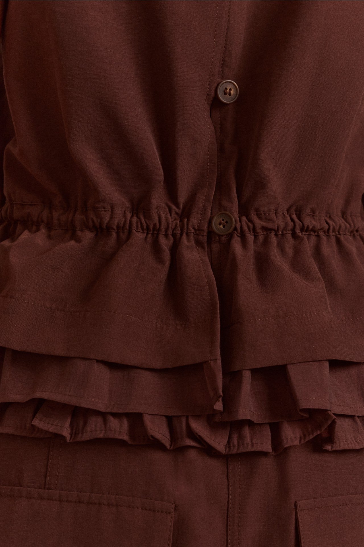 Damson Madder ailani blouse - choc