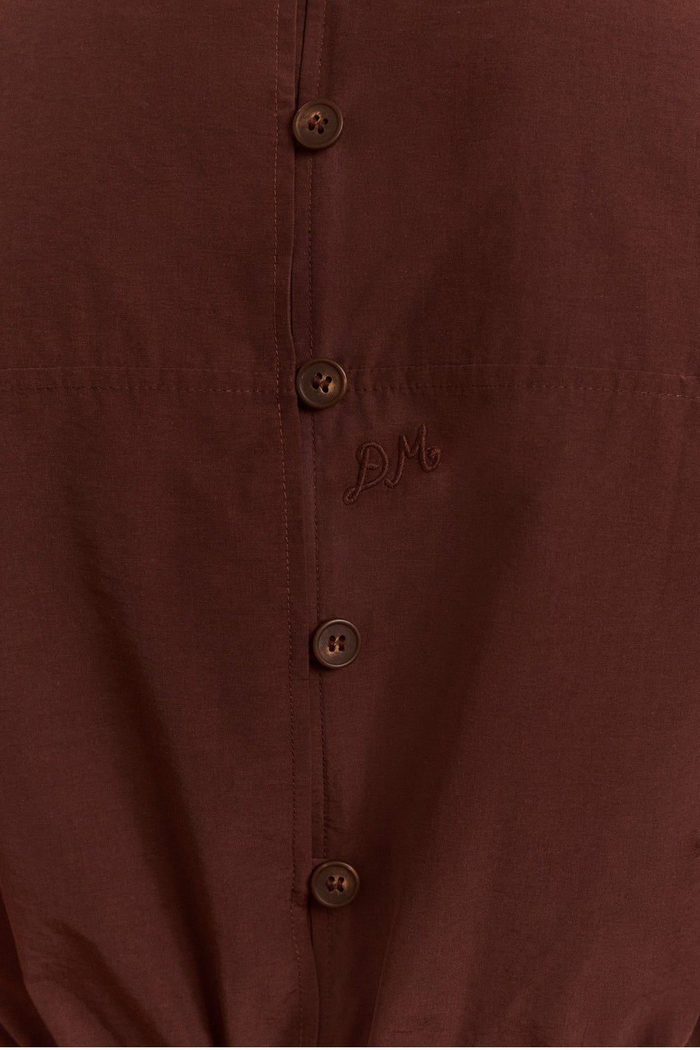 Damson Madder ailani blouse - choc