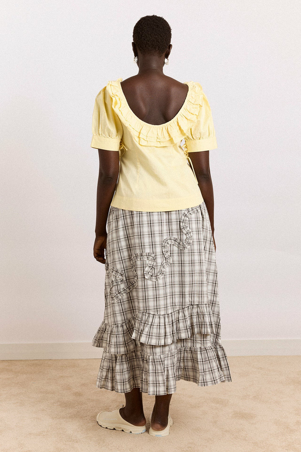 Damson Madder anke blouse - butter