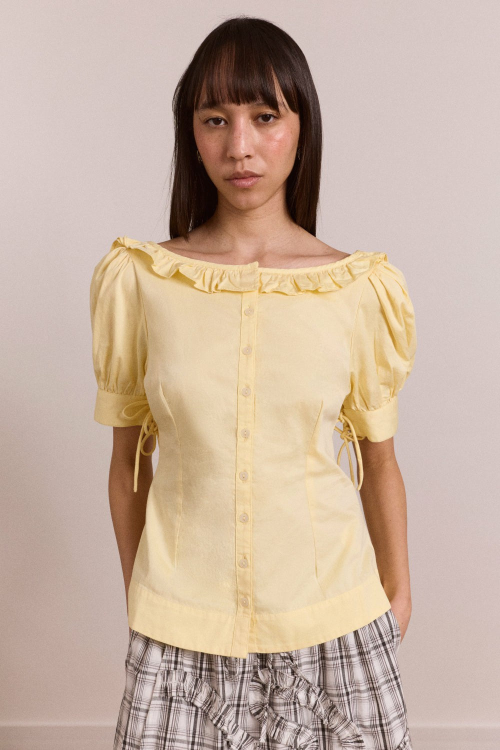 Damson Madder anke blouse - butter