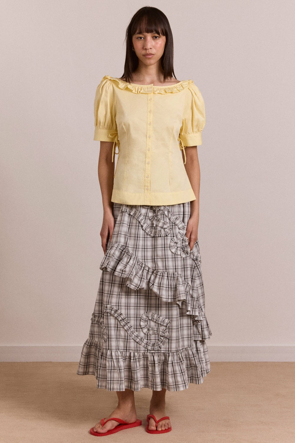 Damson Madder anke blouse - butter