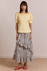 Damson Madder anke blouse - butter