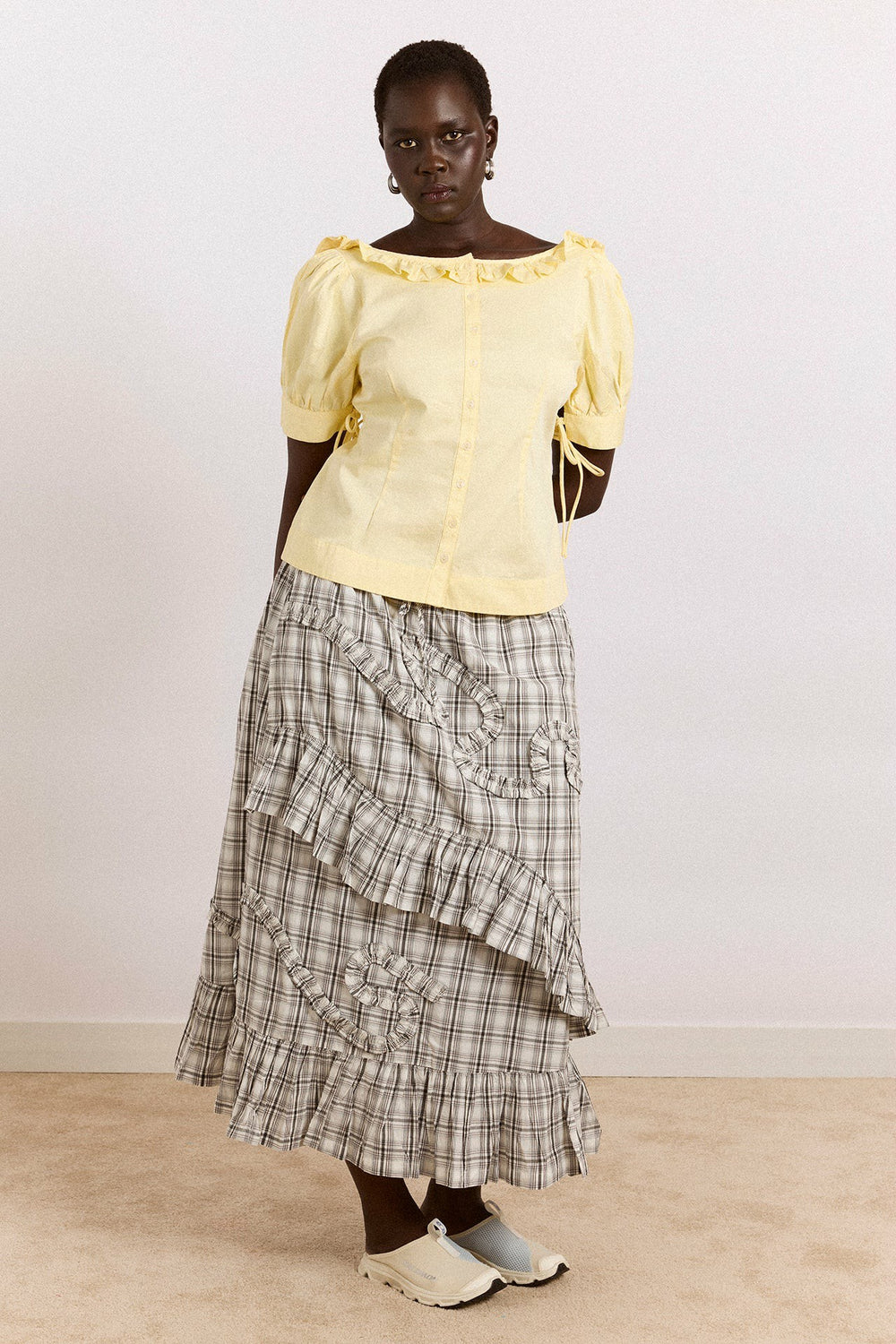 Damson Madder anke blouse - butter