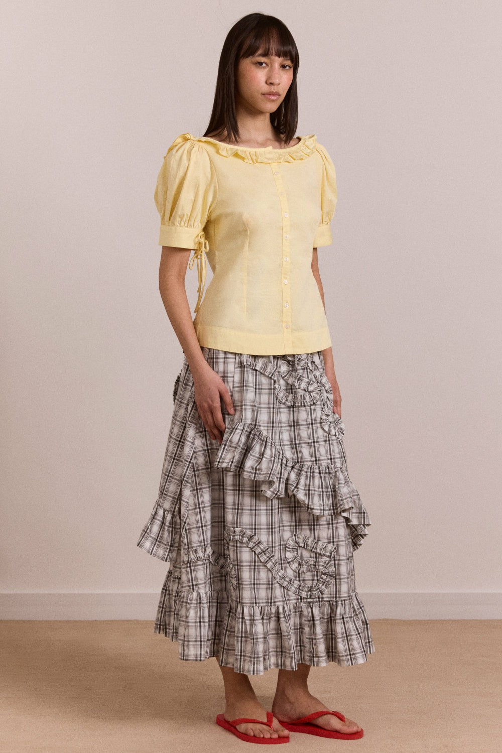 Damson Madder anke blouse - butter
