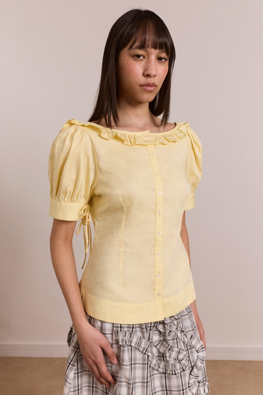 Damson Madder anke blouse - butter