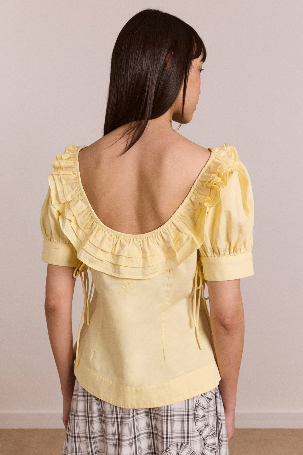 Damson Madder anke blouse - butter