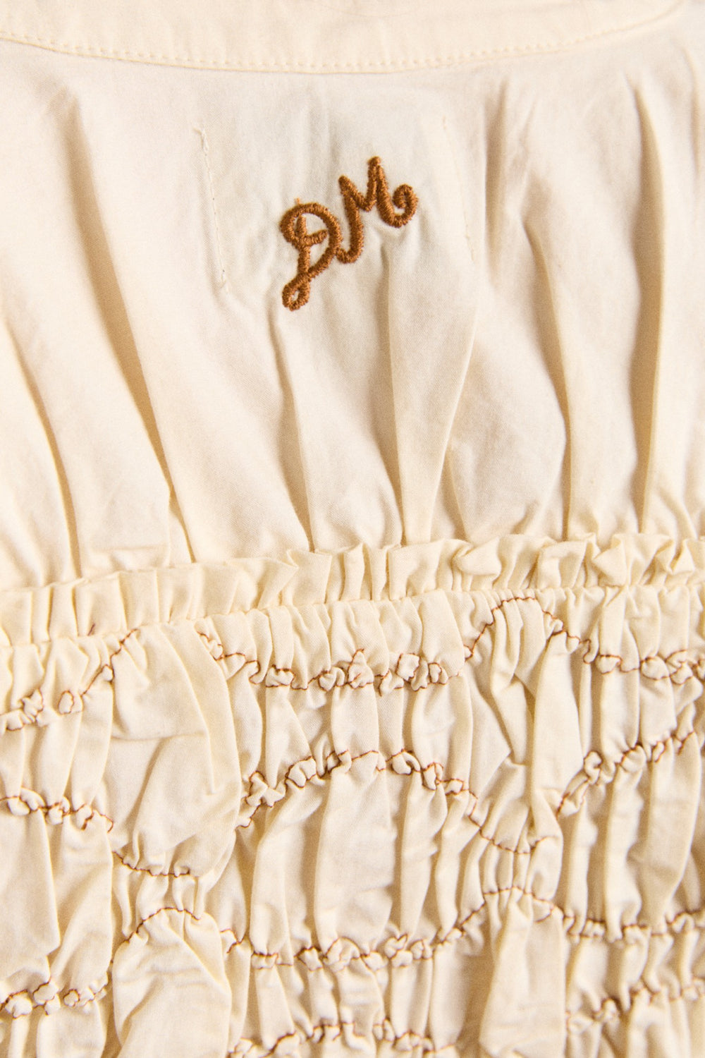 Damson Madder elliana smocked cardi - butter