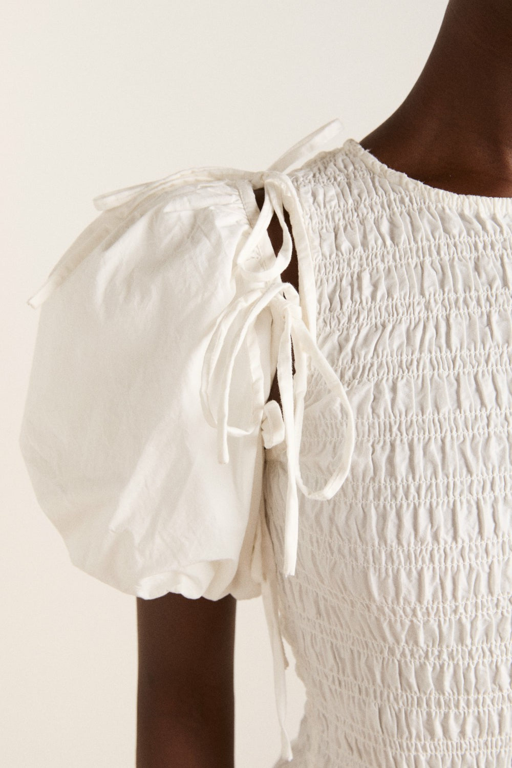 Damson Madder becca multi-way blouse - white