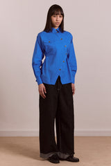 Damson Madder lux shirt - blue