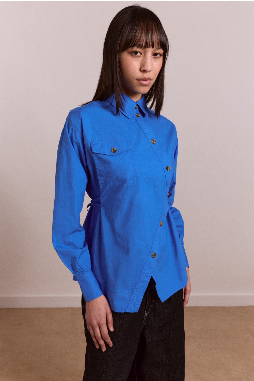 Damson Madder lux shirt - blue