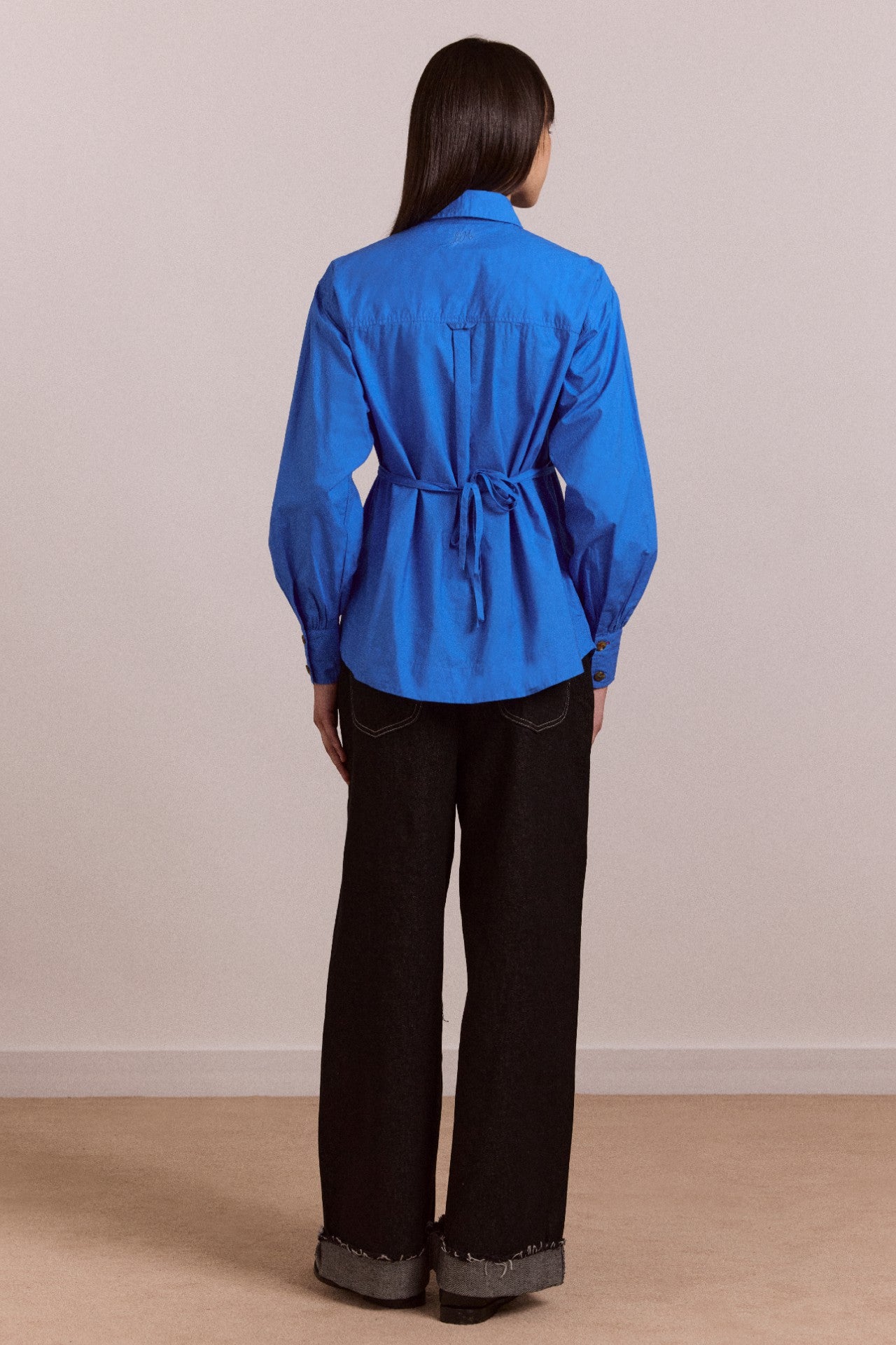 Damson Madder lux shirt - blue