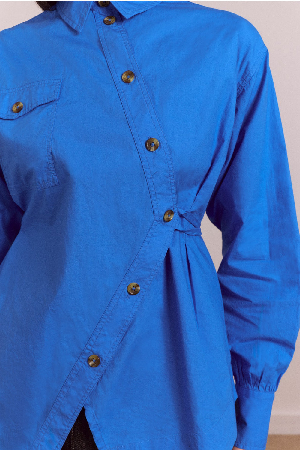 Damson Madder lux shirt - blue