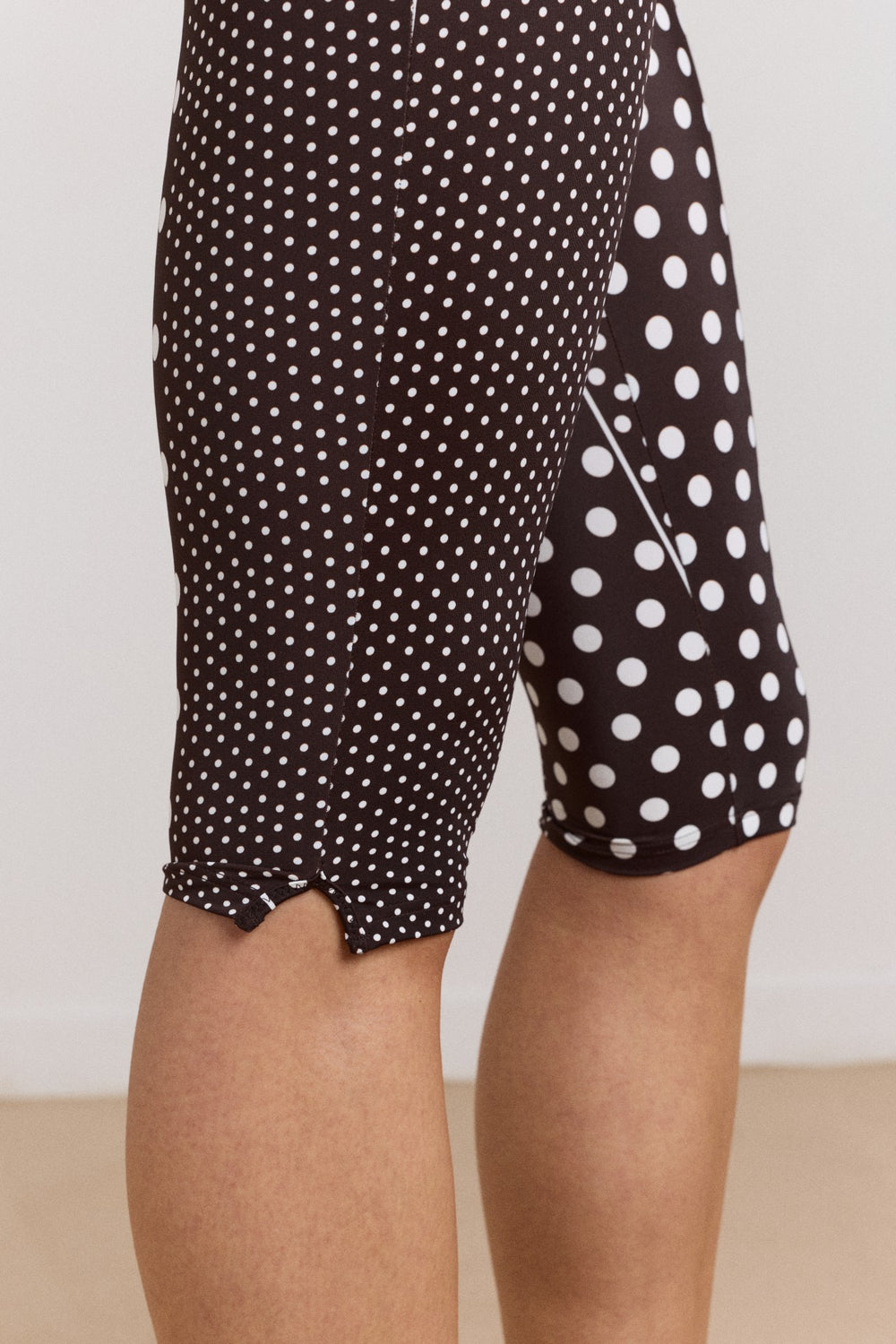 Damson Madder cove capri pant - spot stripe print