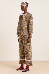 Damson Madder felice pj set - leopard