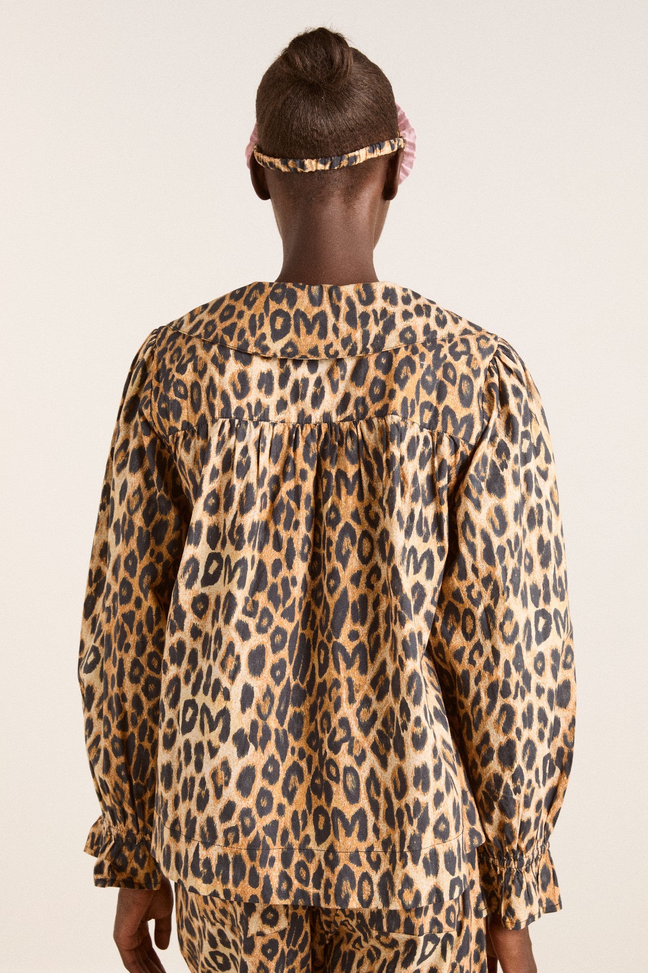 Damson Madder felice pj set - leopard