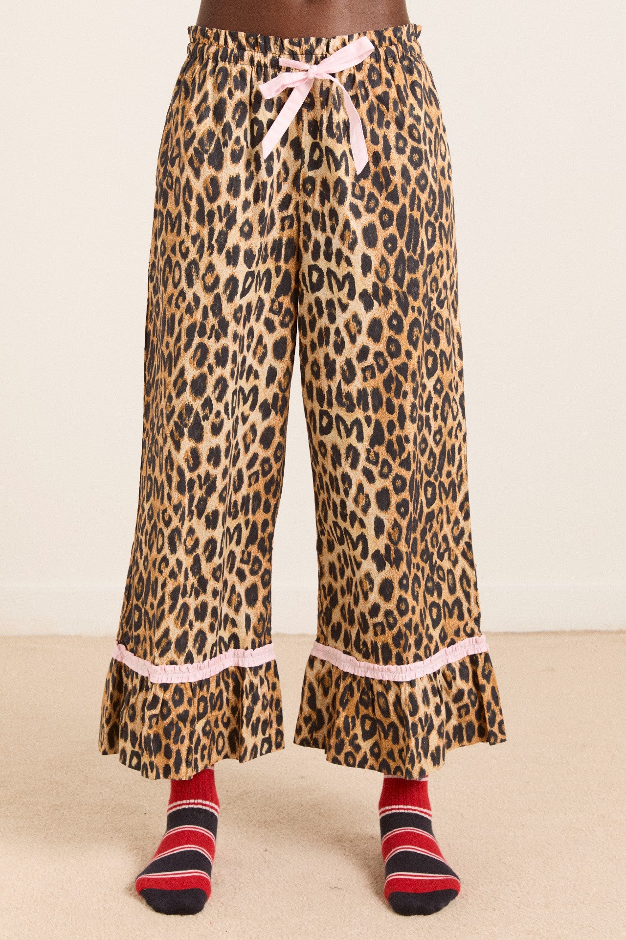 Damson Madder felice pj set - leopard