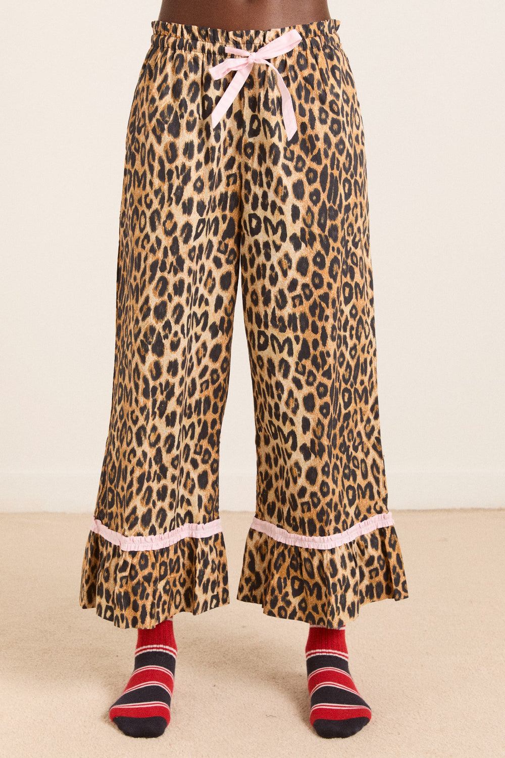 Damson Madder felice pj set - leopard