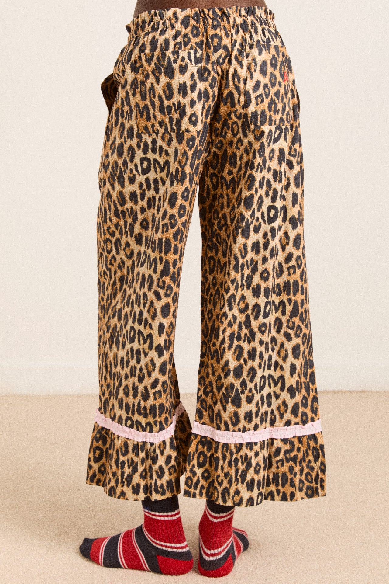 Damson Madder felice pj set - leopard