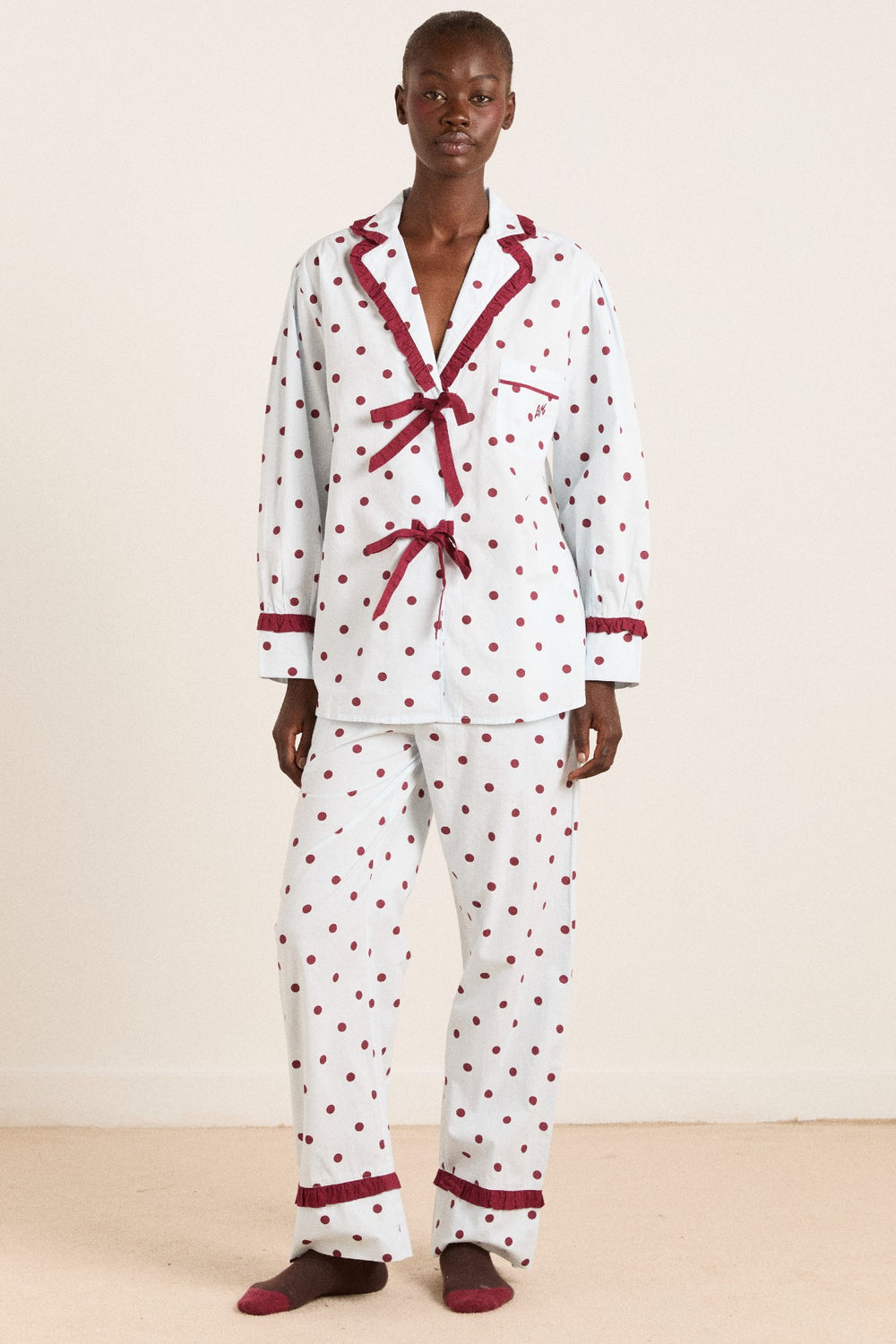 Damson Madder antonella pj set - polka dot
