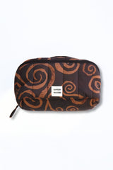 Damson Madder large wash bag - swirl print