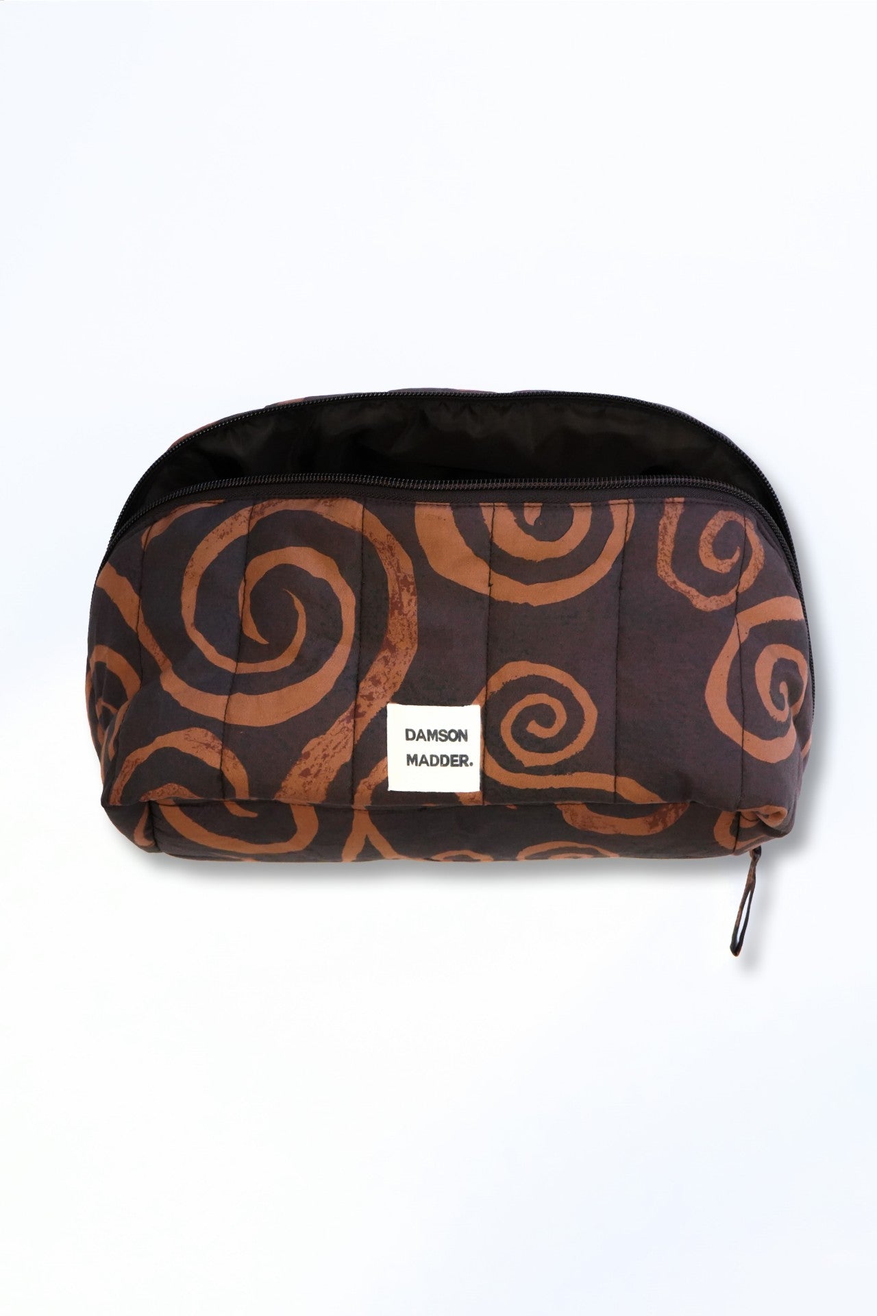 Damson Madder large wash bag - swirl print