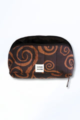 Damson Madder large wash bag - swirl print
