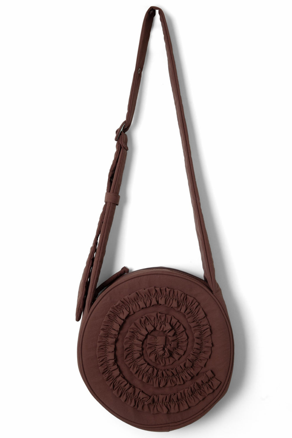 Damson Madder rae circle swirl bag - chocolate