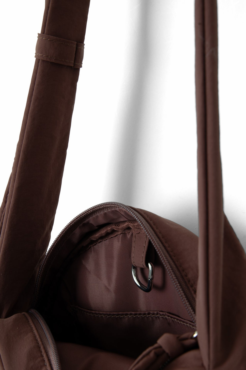 Damson Madder rae circle swirl bag - chocolate