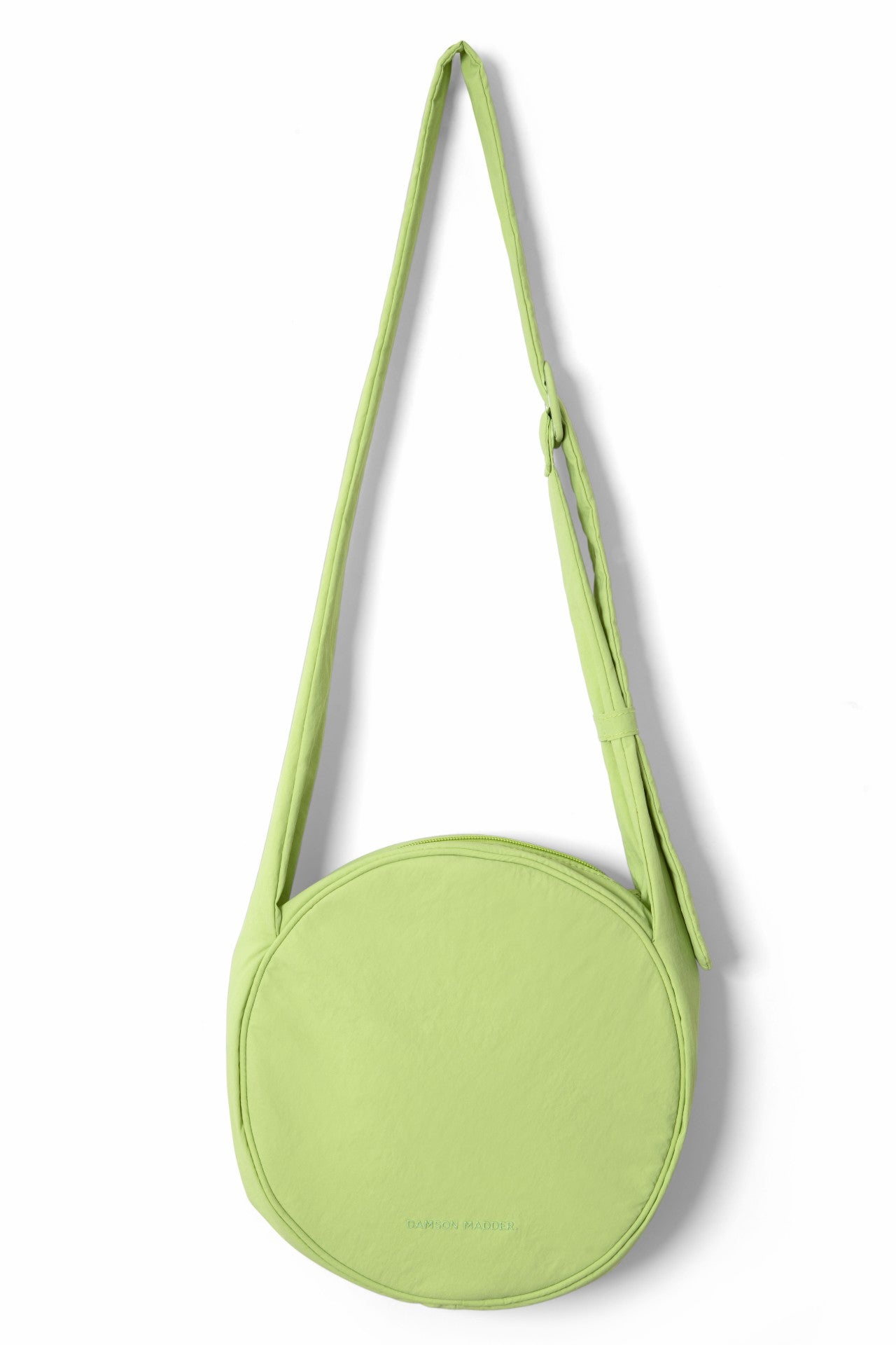 Damson Madder rae circle swirl bag - celery