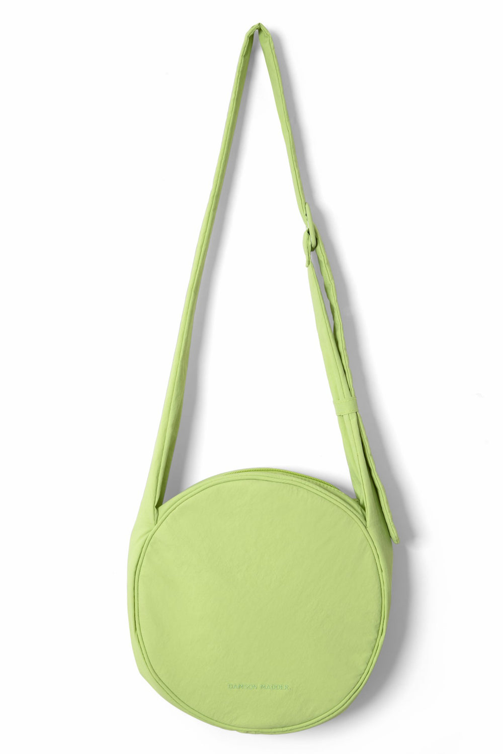 Damson Madder rae circle swirl bag - celery