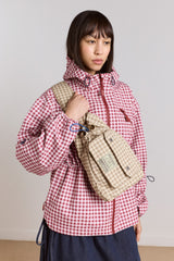 Damson Madder matilda cross body bag - gingham