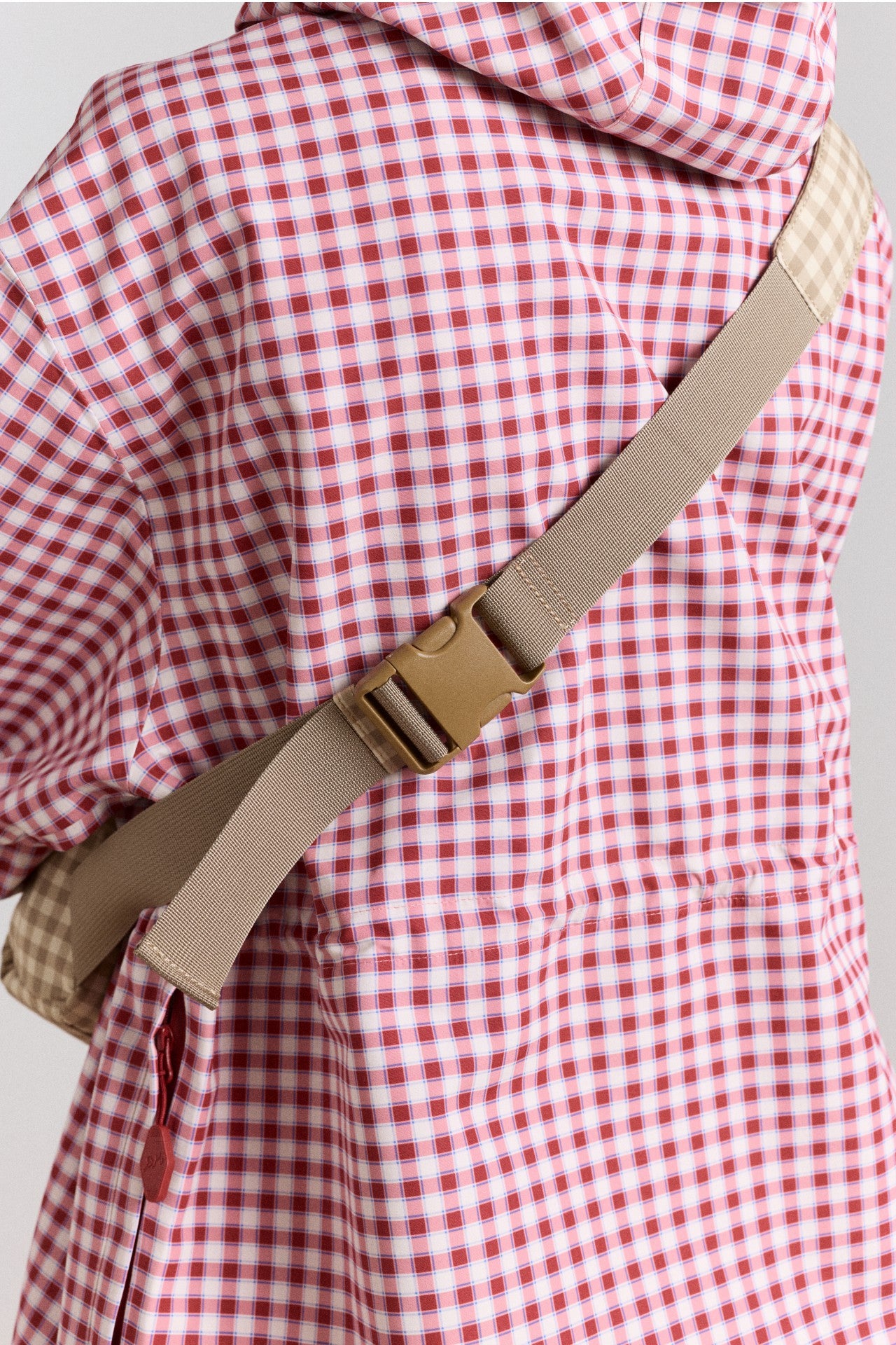Damson Madder matilda cross body bag - gingham