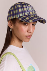 Damson Madder damson madder cap - tomboy check