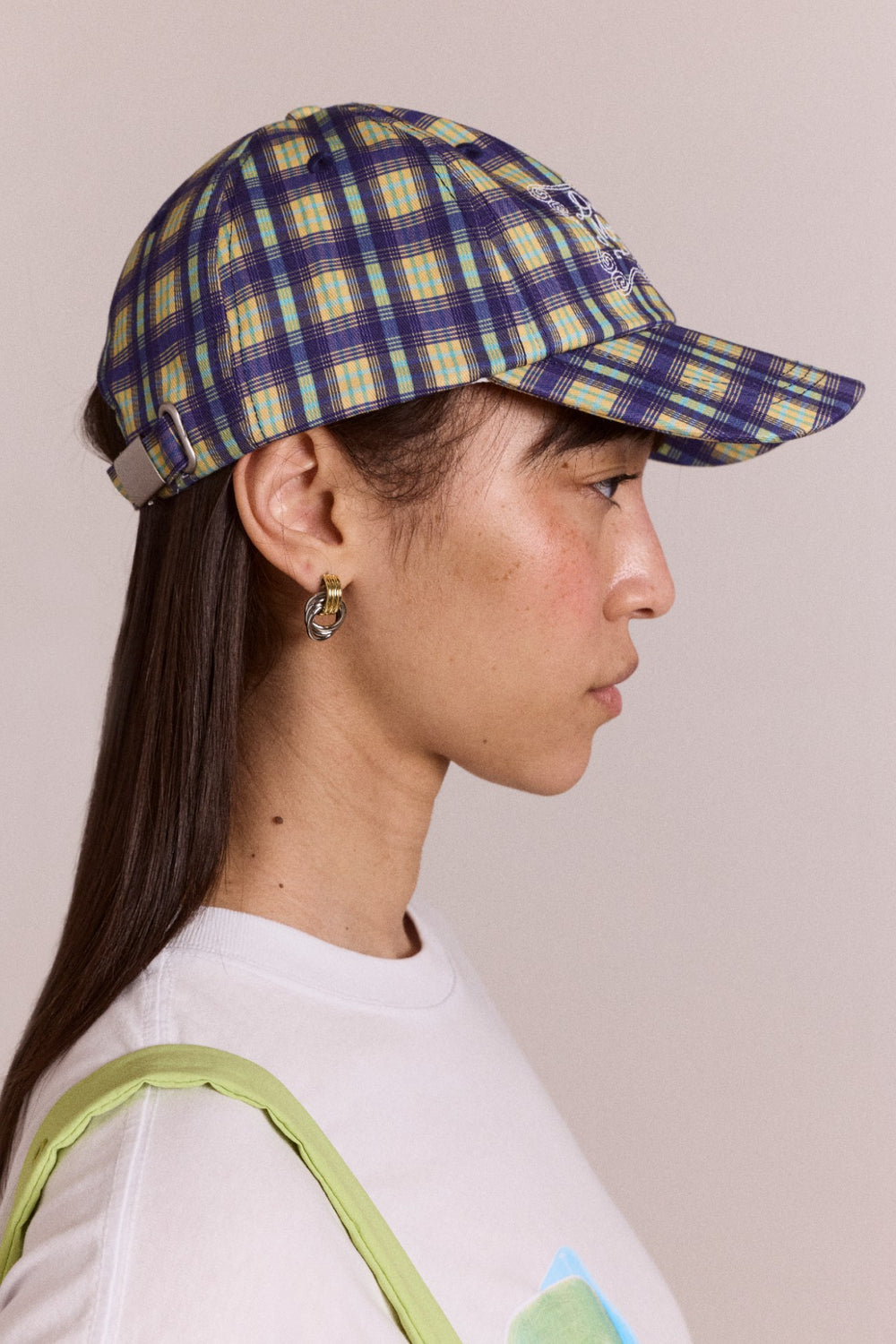 Damson Madder damson madder cap - tomboy check