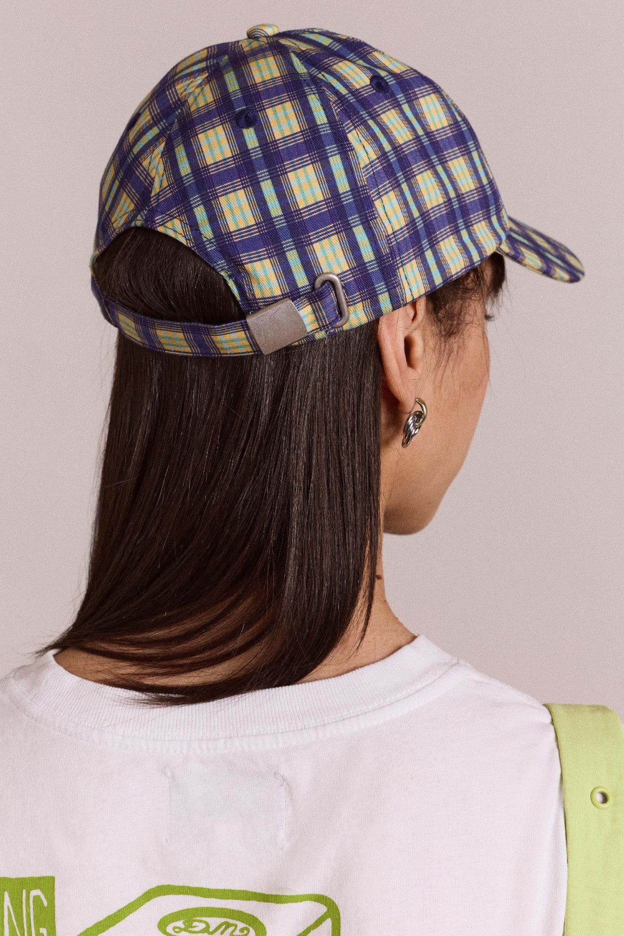 Damson Madder damson madder cap - tomboy check