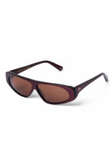 Damson Madder mateo sporty sunglasses - metallic plum