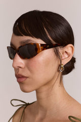 Damson Madder sporty wrap around sunglasses - tort