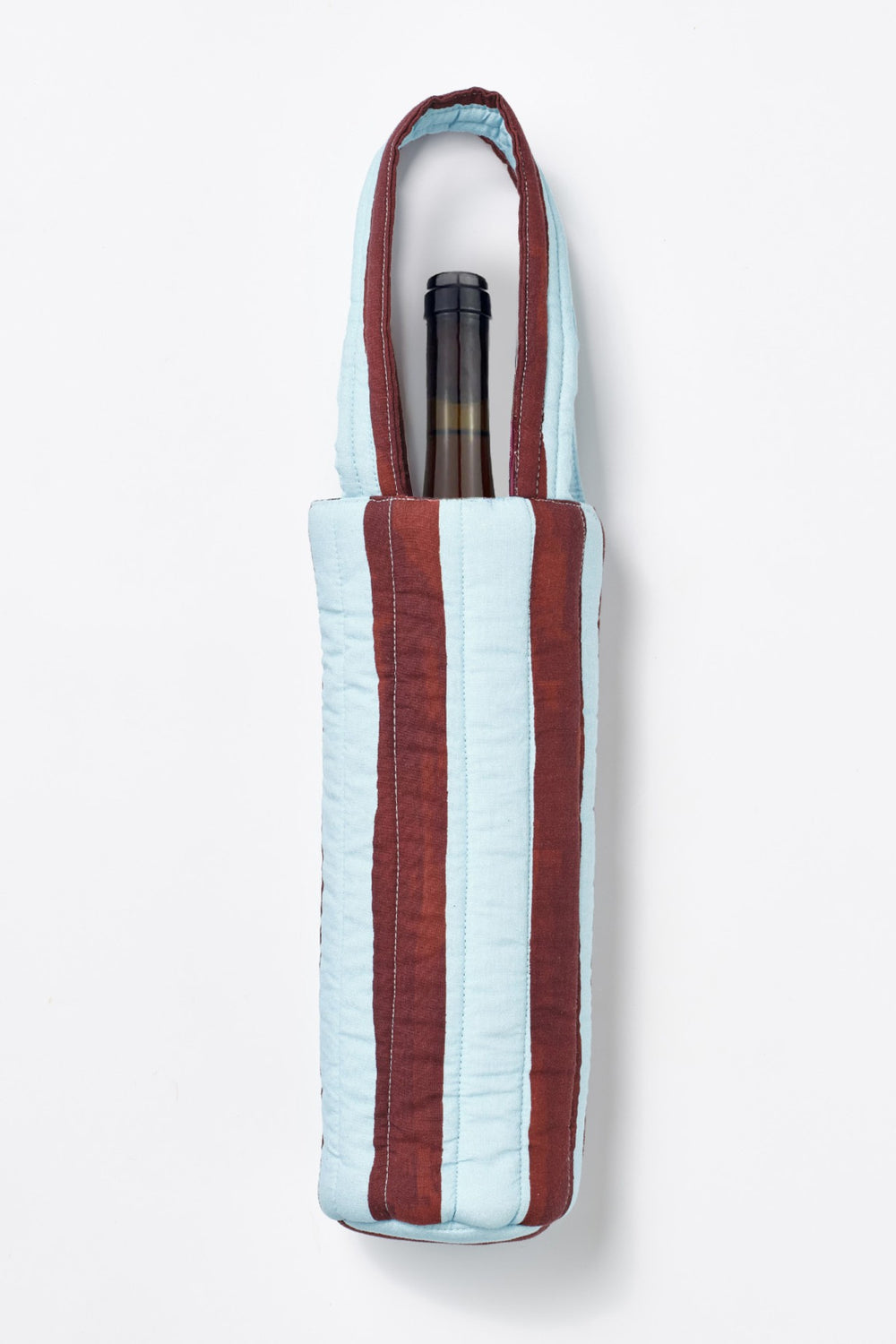 Damson Madder wine bottle bag