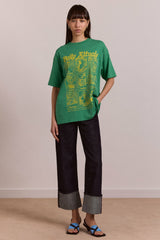 Damson Madder daily rituals graphic tee - green