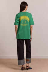Damson Madder daily rituals graphic tee - green