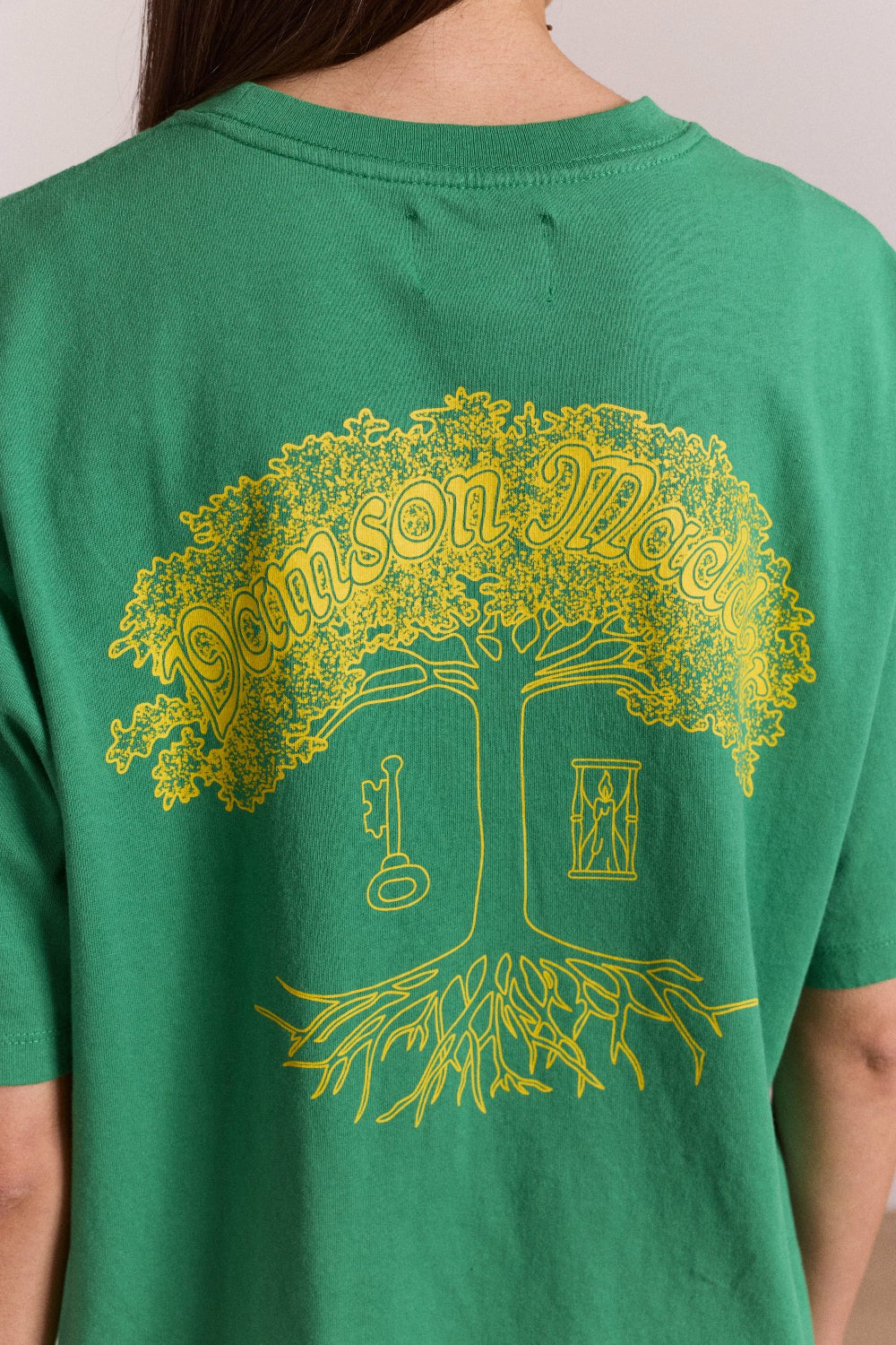 Damson Madder daily rituals graphic tee - green
