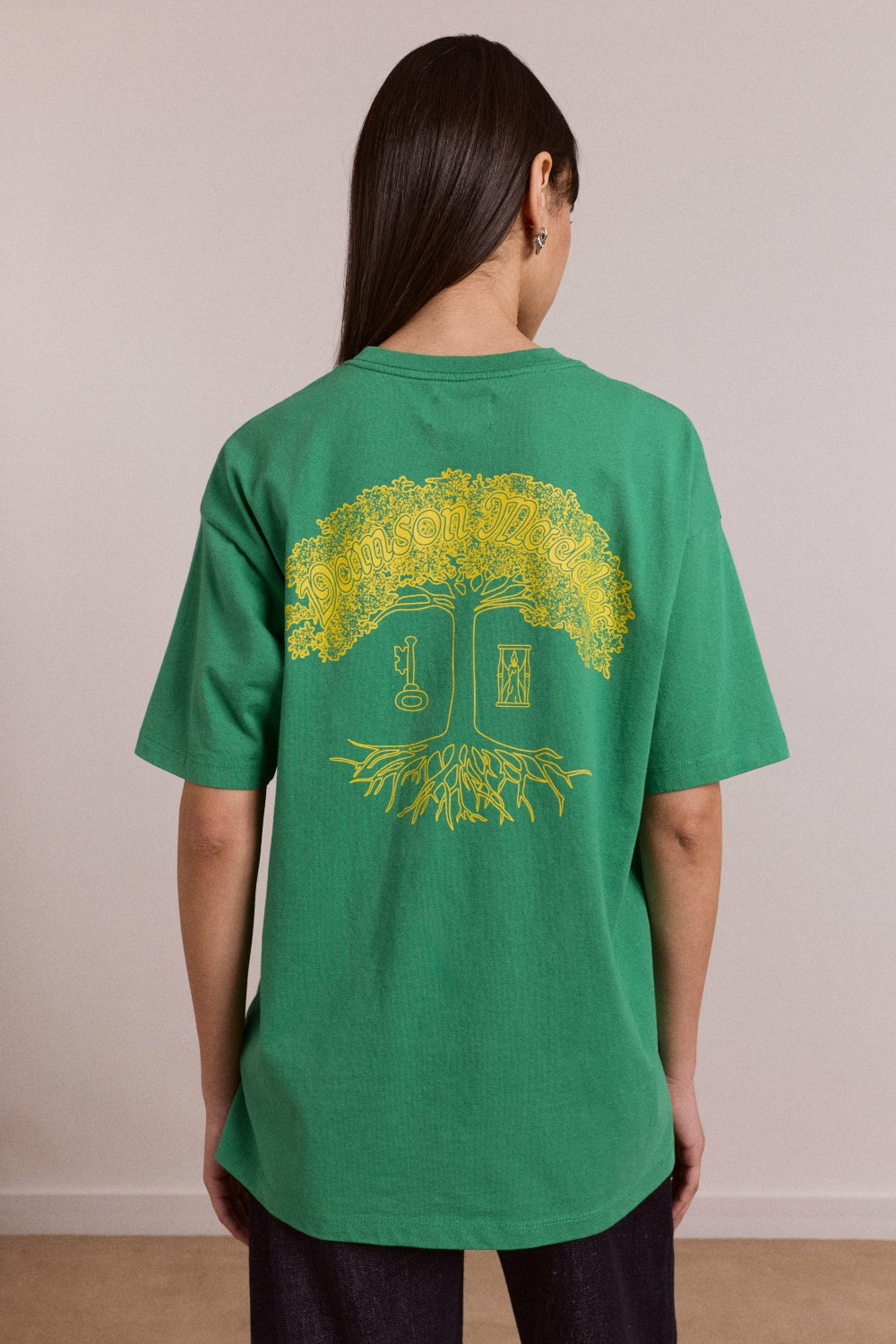 Damson Madder daily rituals graphic tee - green