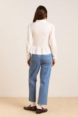 Damson Madder hazel shirt white