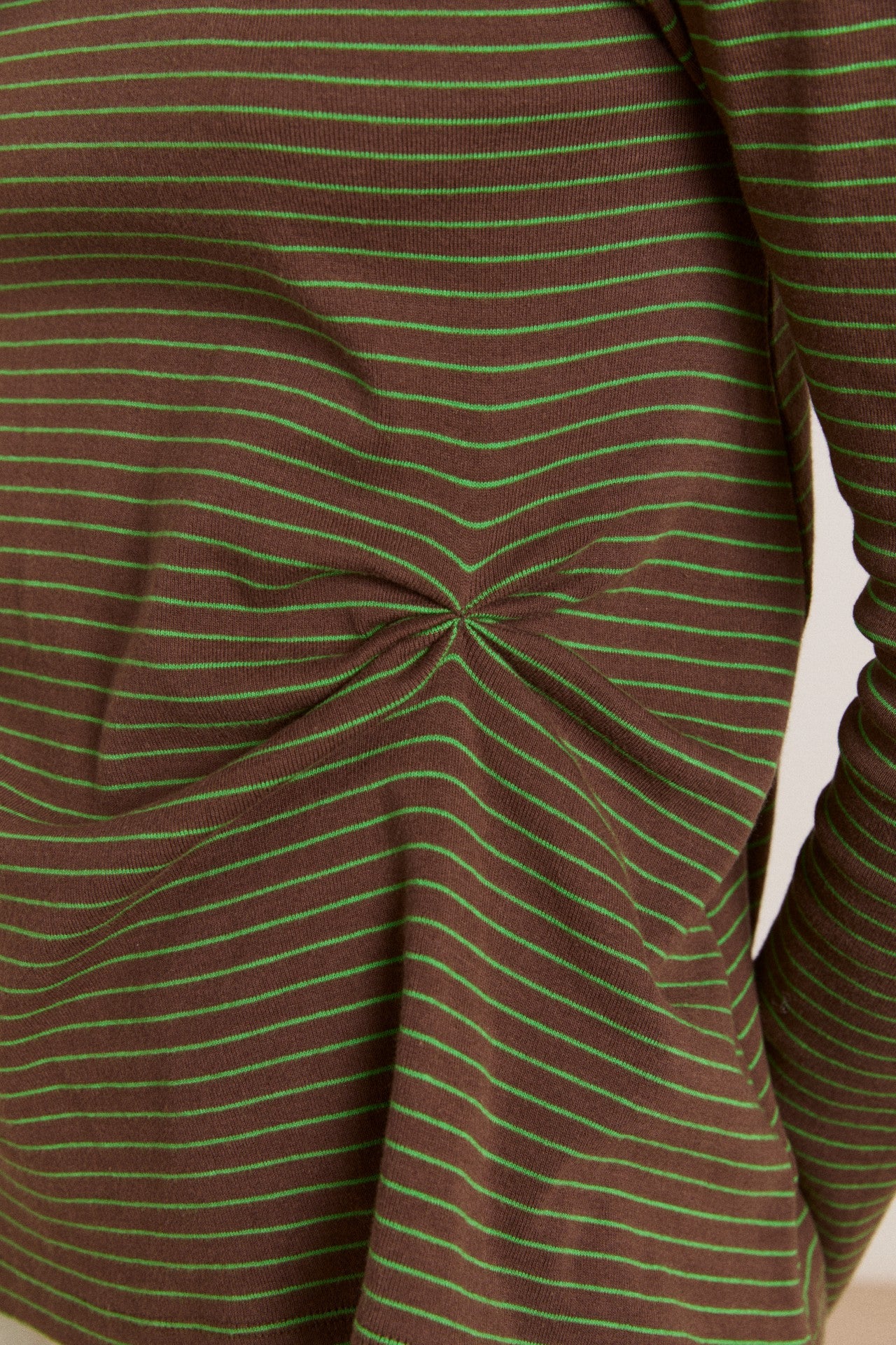 Damson Madder raelynn tee - green stripe