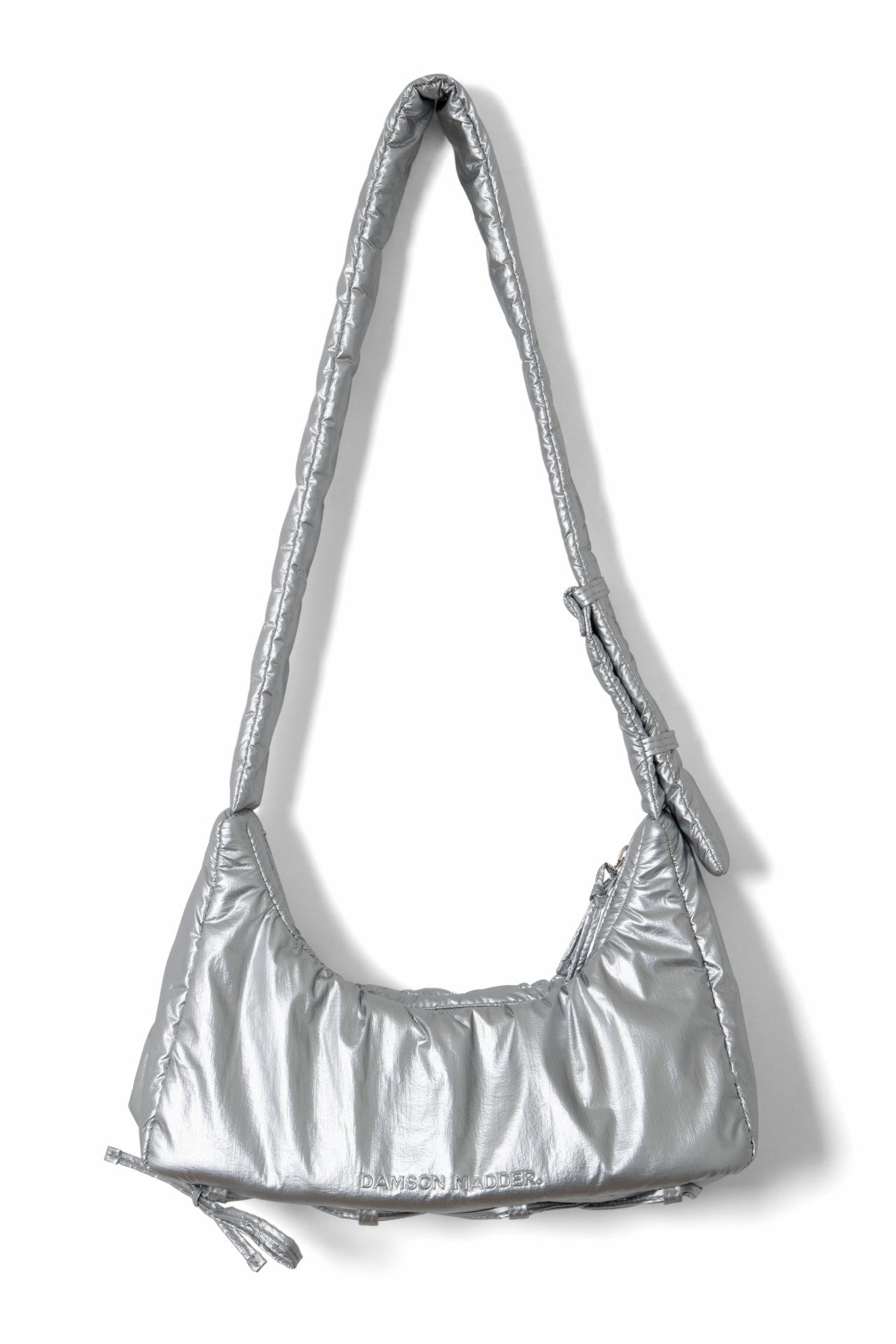 Damson Madder puffy saz bag - silver