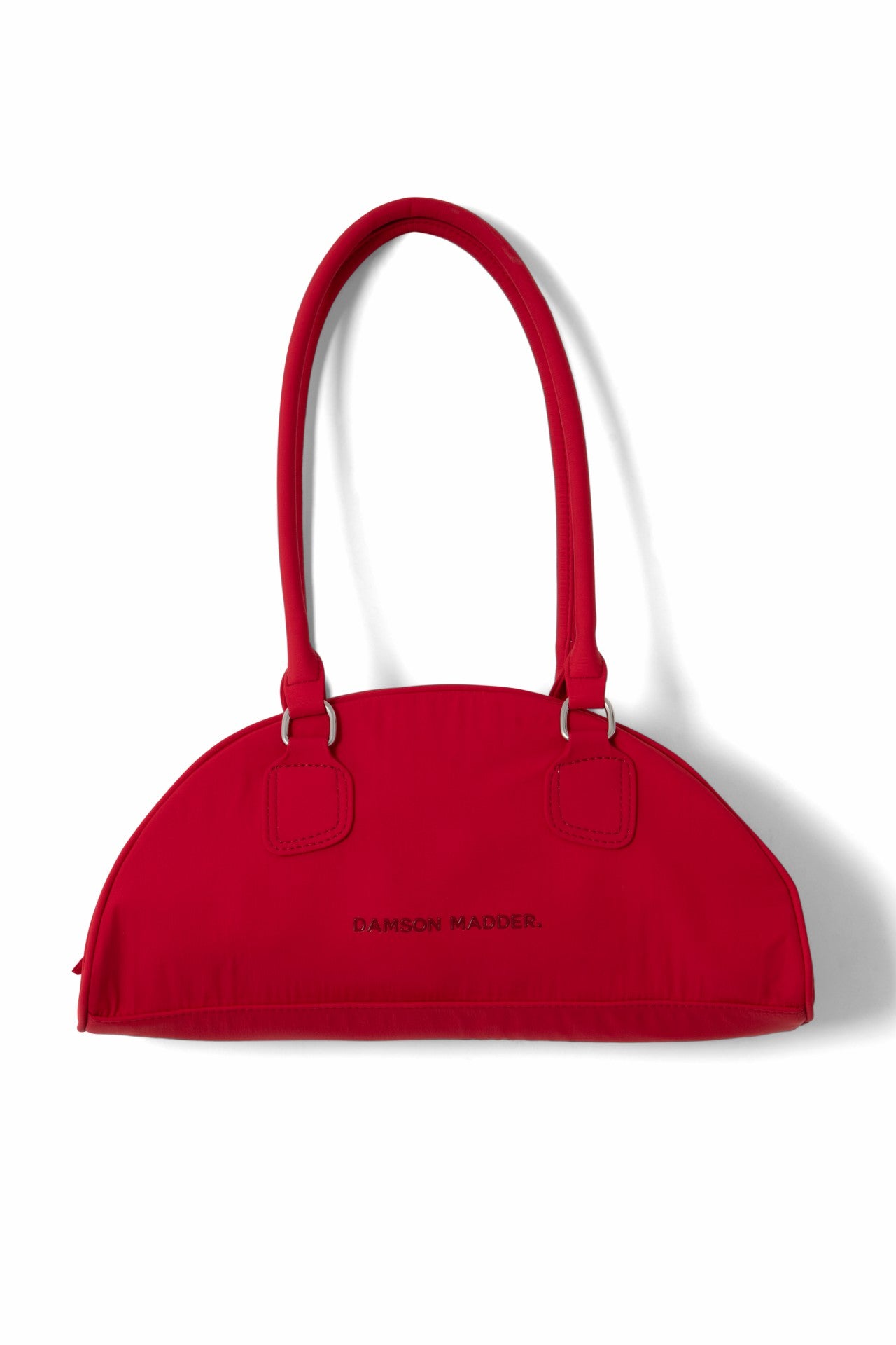 Damson Madder berta bowler bag - red
